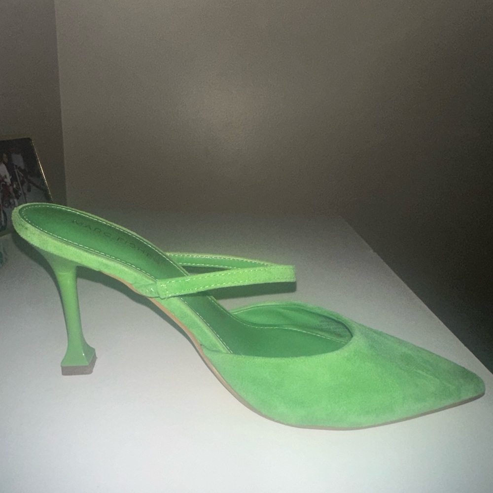 Elegant Green Women's Heels